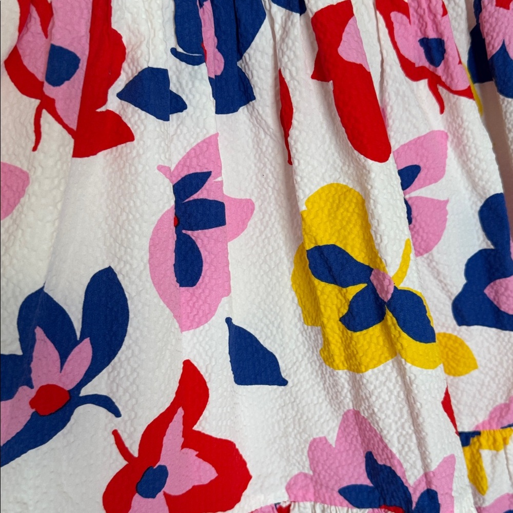 Kate Spade Summer Flowers Tiered Tie Strap Dress - Picture 10 of 15